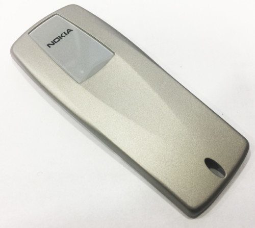 Nokia 6610 Original und Neu Akkudeckel Grau
