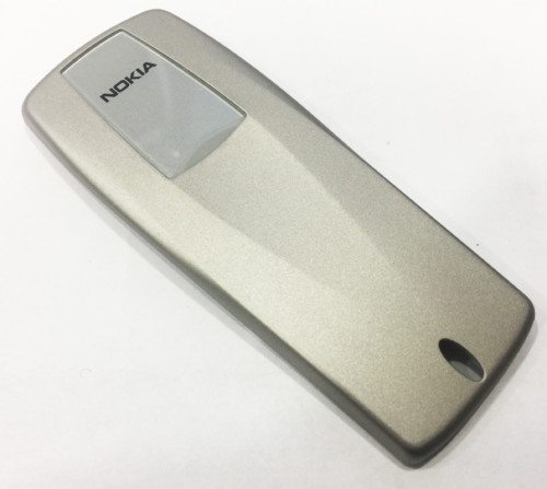 Nokia 6610 Original und Neu Akkudeckel Grau