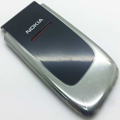Nokia 6060 Orginal und Neu Frontcover Schwarz 0268918