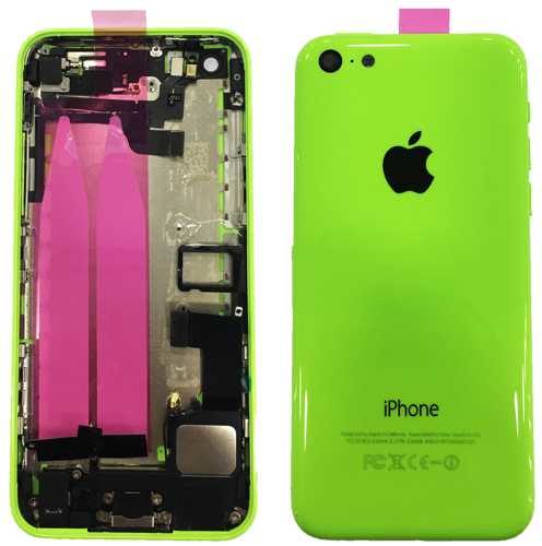 iPhone 5C Akkudeckel Backcover Rahmen Rückseite Grün