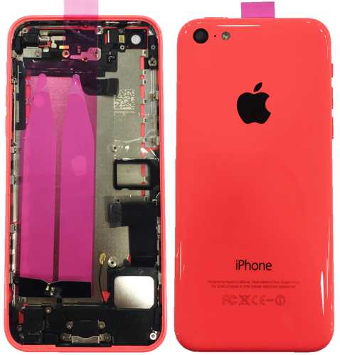 iPhone 5C Akkudeckel Backcover Rahmen Rückseite Rosa iPhone 5C Akkudeckel Backcover Rahmen Rückseite Rosa