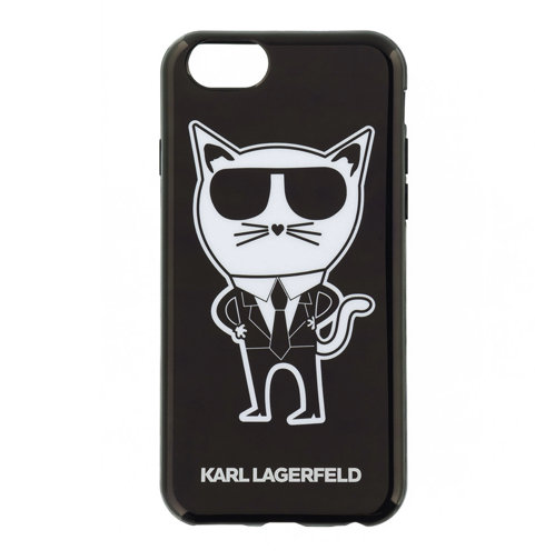 Karl Lagerfeld Schutzhülle für Apple iPhone 6/6S schwarz Karl Lagerfeld Schutzhülle für Apple iPhone 6/6S schwarz