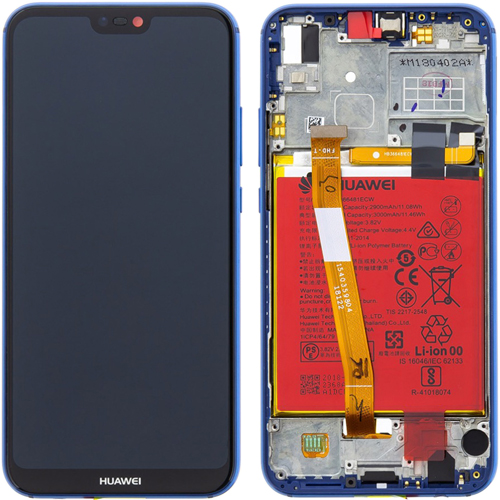 Huawei P20 Lite Blau Komplett01