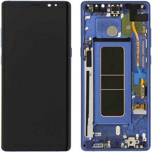 Samsung N950 Galaxy Note 8 display Blau01
