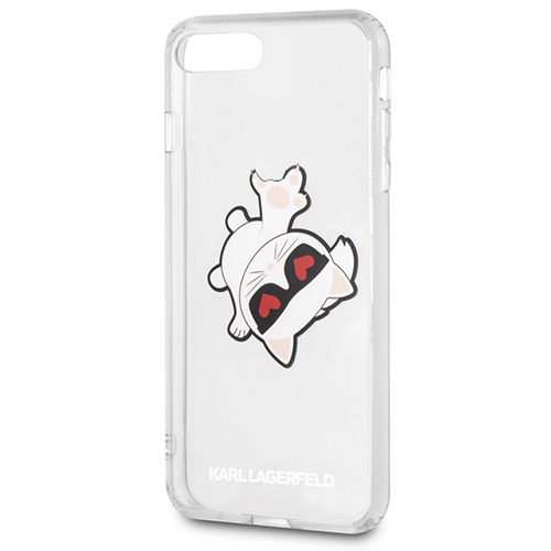 Karl Lagerfeld Fun Eaten Apple Schutz Hülle für iPhone 8 Plus