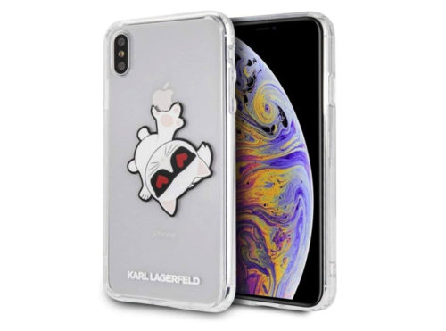 Karl Lagerfeld Choupette Fun Schutzhülle Für iPhone XS Max Transparent Karl Lagerfeld Choupette Fun Schutzhülle Für iPhone XS Max Transparent
