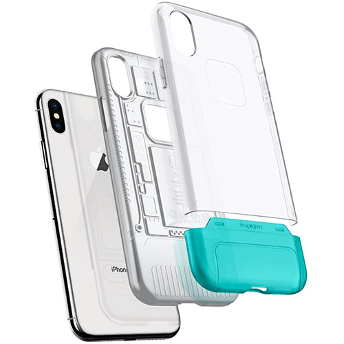 Spigen Classic C1 Cover for iPhone X/XS Weiß Spigen Classic C1 Cover for iPhone X/XS Weiß