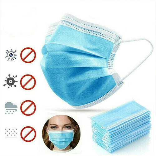 Schutzmasken Blau