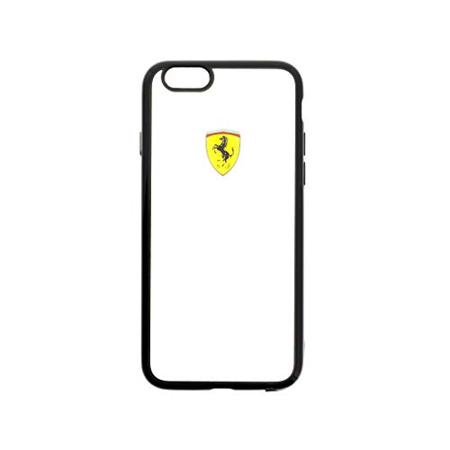 CG-MOBILE-Funda-Protectora-Producto-Oficial-Ferrari-Iphone-55SSE-TransparenteNegro-Blister-B0745XM1FR