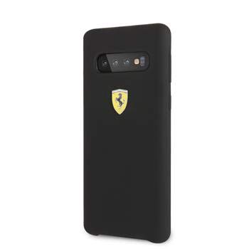 Ferrari Logo FESSIHCS10BK Silikonhülle for S10 G973 Schwarz