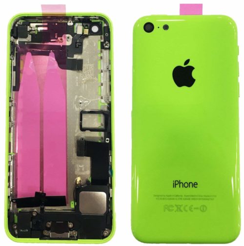 Gehuse-fr-iPhone-5C-Akkudeckel-Backcover-Rahmen-Rckseite-Grn-Vormontiert-Versand-aus-Wien-inkl-MwSt-B077Y2YLM8