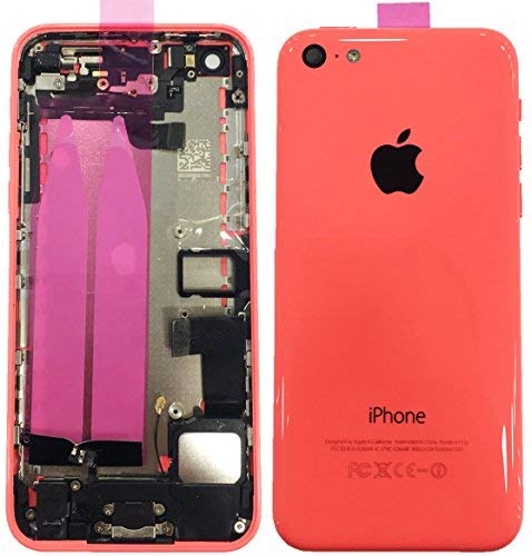 Gehuse-fr-iPhone-5C-Akkudeckel-Backcover-Rahmen-Rckseite-Rosa-Vormontiert-Versand-aus-Wien-inkl-MwSt-G-B0785L2WWS