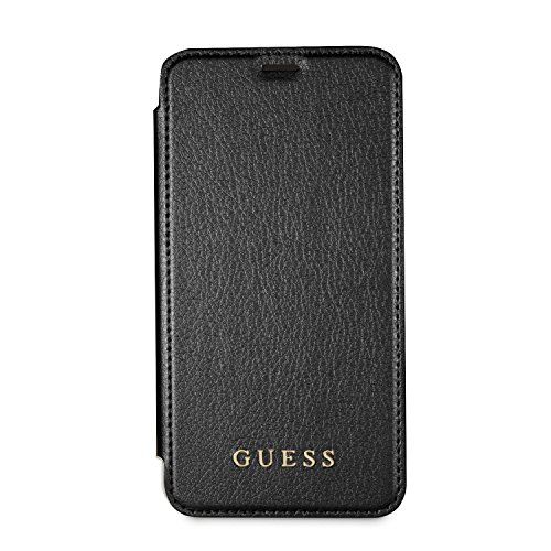 Guess-GUFLBKPXIGLTBK-Iridescent-Book-Case-Apple-iPhone-XXS-schwarz-B078Y61BXZ