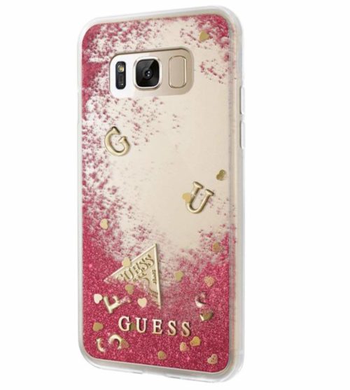 Guess-GUHCS8LGLUFLRA-CG-Mobile-Handyhlle-fr-Samsung-Galaxy-S8-Plus-rot-B079V6F1F7