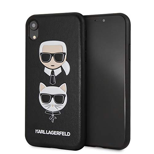 Karl-Lagerfeld-KLHCI61KICKC-Karl-and-Choupette-Hard-Case-Black-for-iPhone-XR-B07JQ7FXZ3