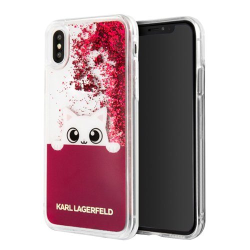 Karl-Lagerfeld-KLHCPXPABGFU-CG-Mobile-Handyhlle-fr-Apple-iPhone-X-Rosa-B079DFTNF1