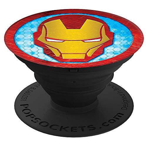 PopSockets-Ausziehbarer-Sockel-und-Griff-fr-Smartphones-und-Tablets-Iron-Man-Icon-B07GH1F2ZP