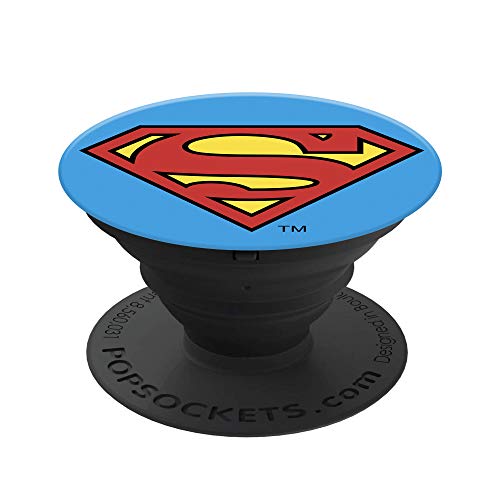 Popsocket-Ausziehbarer-Sockel-und-Griff-fr-Smartphones-und-Tablets-Superman-Icon-B076R44XDC