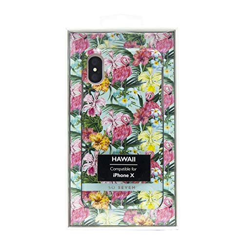 So-Seven-Schutzhlle-Hawaii-Flamingos-fr-Apple-iPhone-XXS-B07MFYRM28