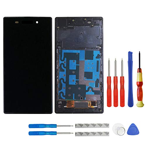 Touchscreen-Glas-Reparatur-Fr-Sony-Xperia-Z1-L39h-C6902-C6903-C6906-Display-im-Komplettset-LCD-Ersatz-Schwarz-Rahmen-B07DL2QPYK