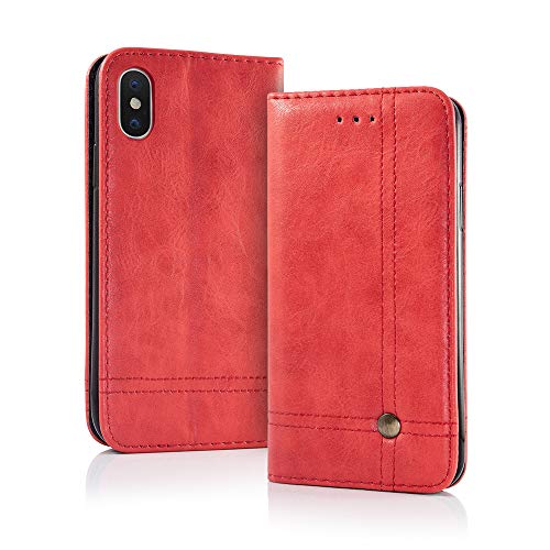 iDigital-Hlle-fr-iPhone-78-Klapphlle-Leder-Case-mit-Magnetverschluss-und-Kreditkartenfach-Gratis-Displayfol-B07NNR4C6L