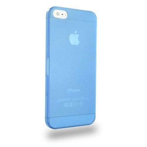 iPhone5-Plastic-Back-Case-Cover-06mm-Ultra-Slim-Blue-B009GD6SZS